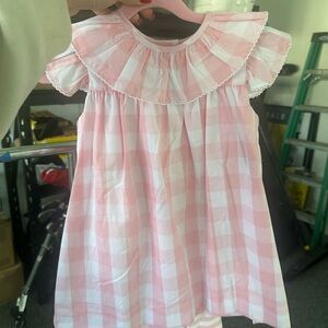 Pink Checkered dress